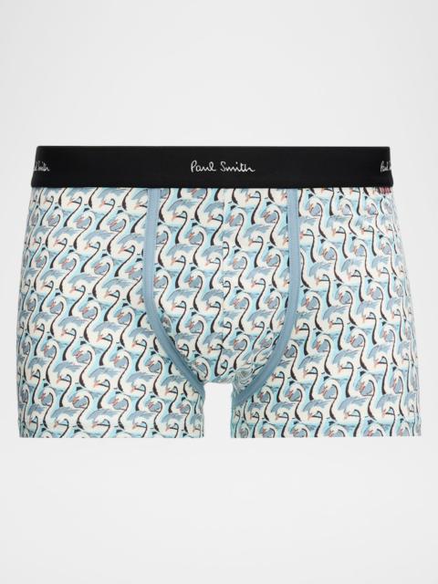 Paul Smith Men & apos;s Swan Print Boxer Briefs