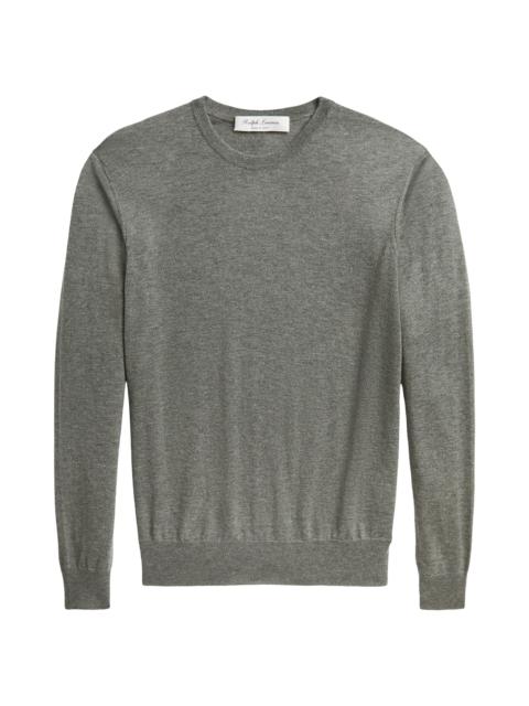 Ralph Lauren jersey-knit 캐시미어 풀오버