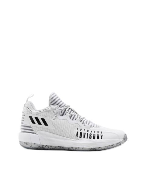 adidas Dame 7 EXTPLY "Opponent Advisory - Cloud White/Core Black/Cloud White" sneakers
