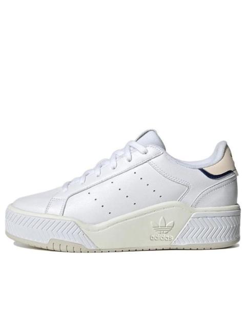 (WMNS) adidas Originals Court Tourino Bold 'White Orange' GY4427