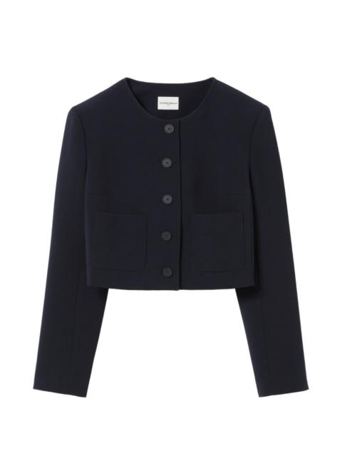 Claudie Pierlot button patch-pocket jacket