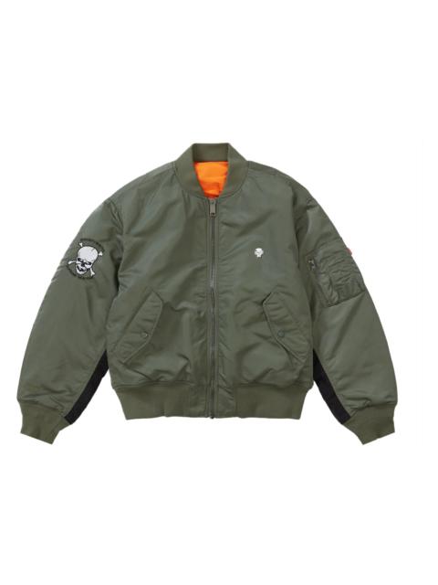 Supreme Bounty Hunter MA-1 Jacket Olive
