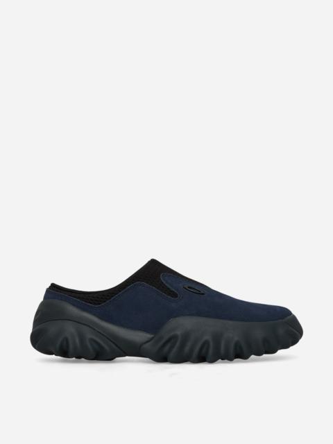 OAKLEY FACTORY TEAM Suede Chop Saw Mules Navy