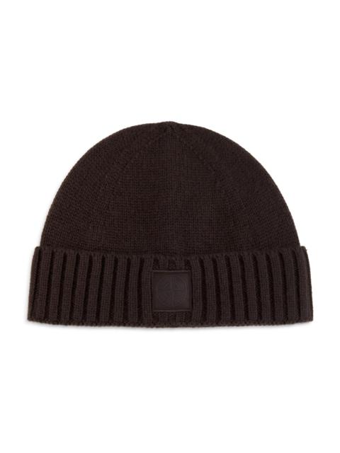 Stone Island Men's Cashmere Knit Beanie - Dark Brown