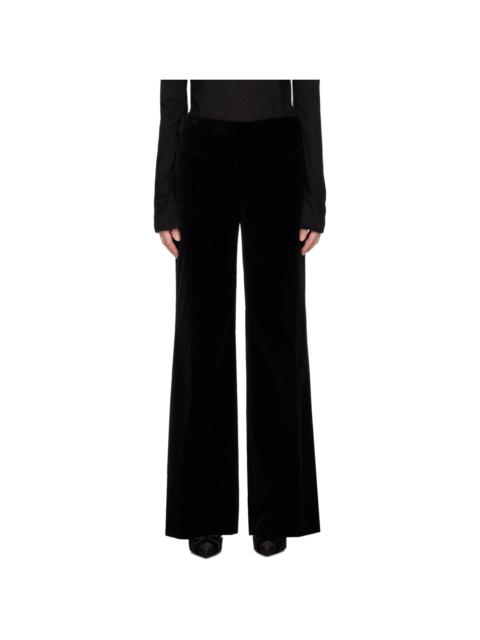 Black Wide-Leg Trousers