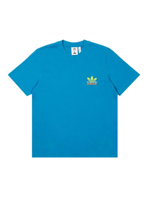 PALACE Palace x adidas Nature Tee 'Mystery Petrol'