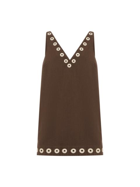 ALÉMAIS Tobe Denim Mini Dress