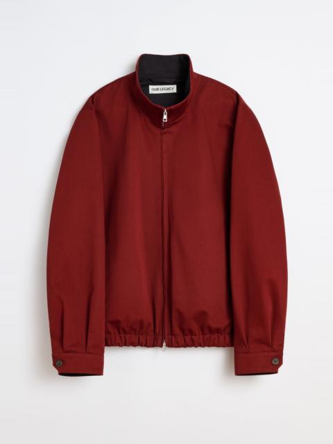 Our Legacy Casino Jacket Profound Red Megatwist Twill