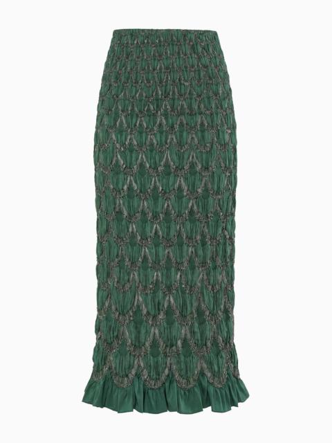 ULLA JOHNSON Eleanora Silk Skirt