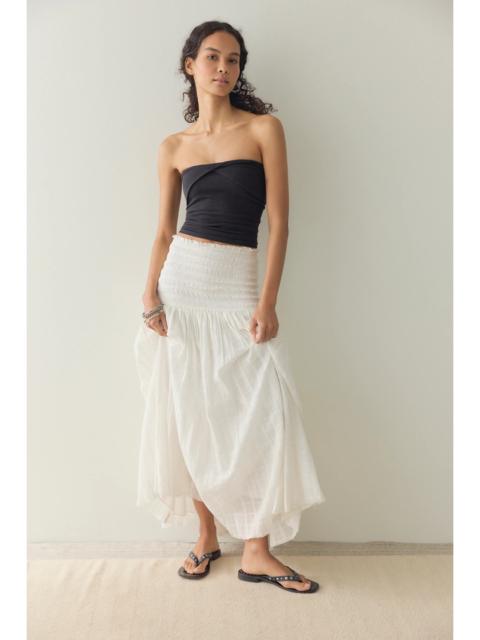 FREE PEOPLE Raven Solid Convertible Maxi Skirt