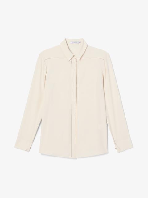 M.M.LaFleur Lagarde Pointelle Shirt - Eco Soft Wave