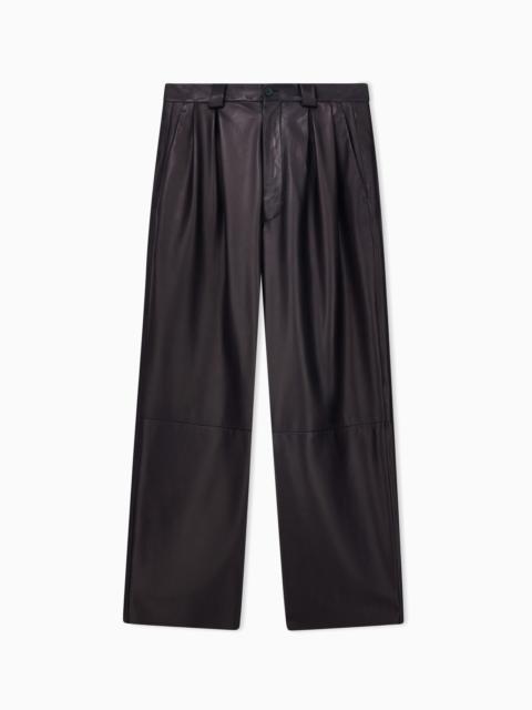 GIORGIO ARMANI ARMANI/ARCHIVIO SS1981 DOUBLE-PLEAT TROUSERS