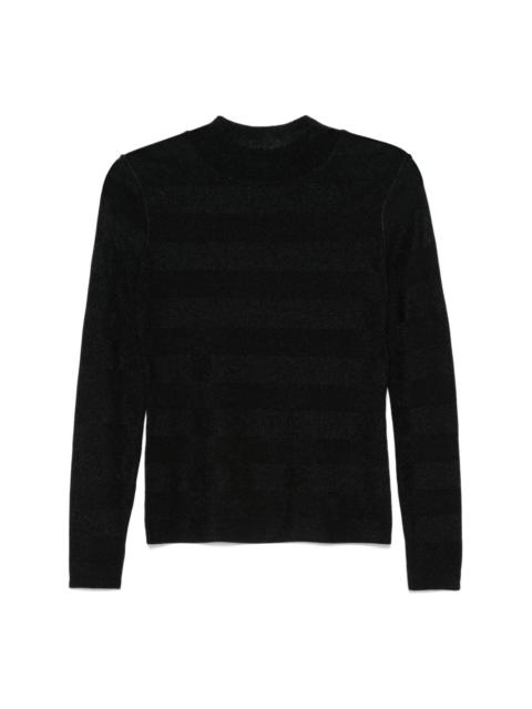 EMPORIO ARMANI mock-neck sweater