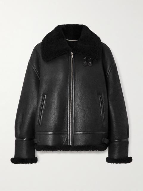 NOUR HAMMOUR Portia Shearling Jacket