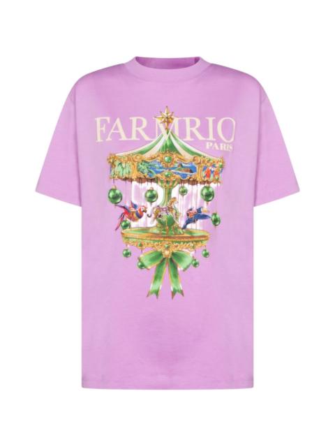 FARM RIO Paris Carousel T-shirt