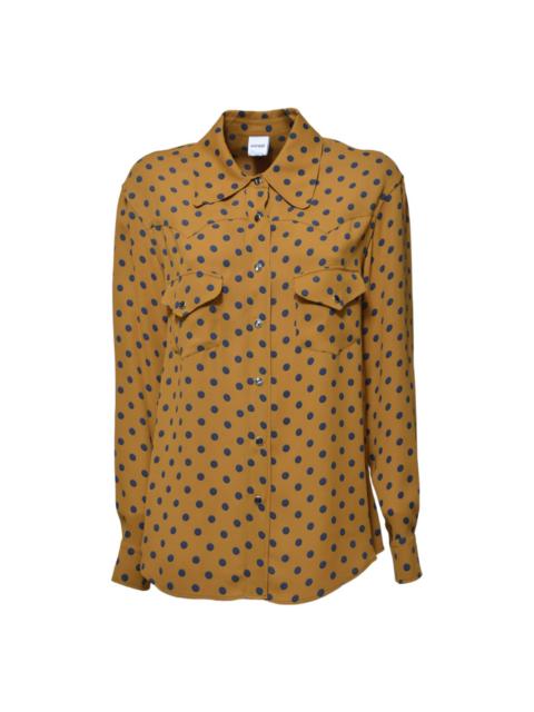 Aspesi polka dot-print shirt