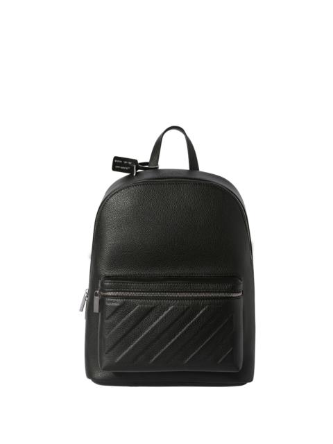 Diag Leather Backpack