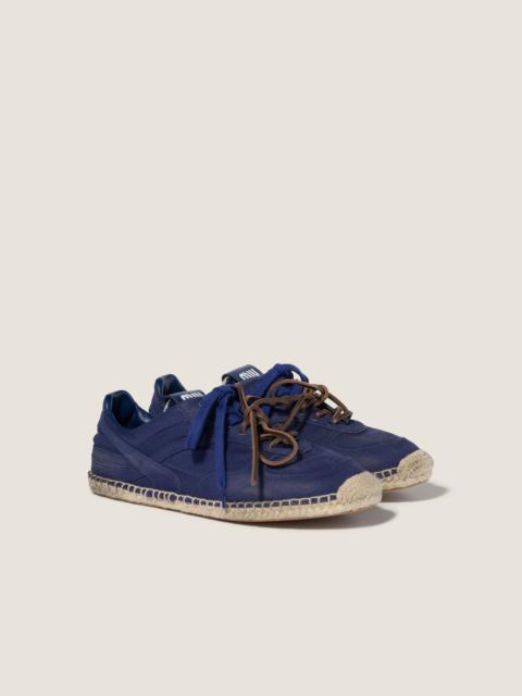 Miu Miu Gymnasium gabardine sneakers