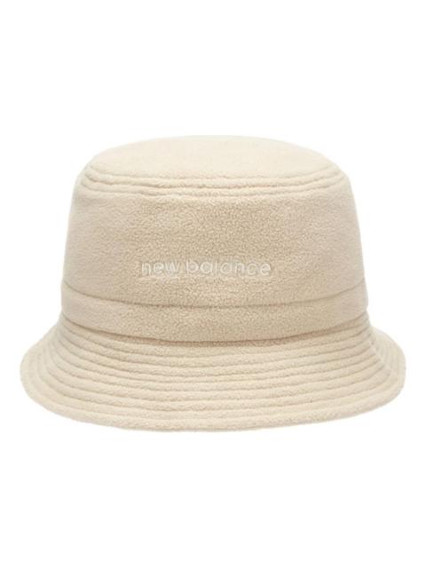 New Balance New Balance Wordmark Logo Fleece Bucket Hat 'Beige' LAH14002-BEI
