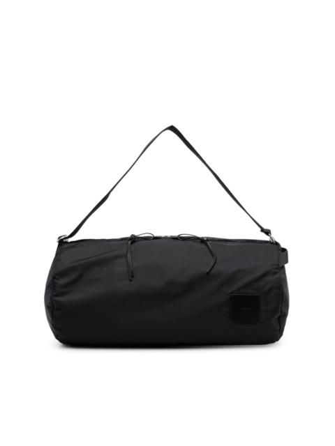 logo-patch circular duffle bag