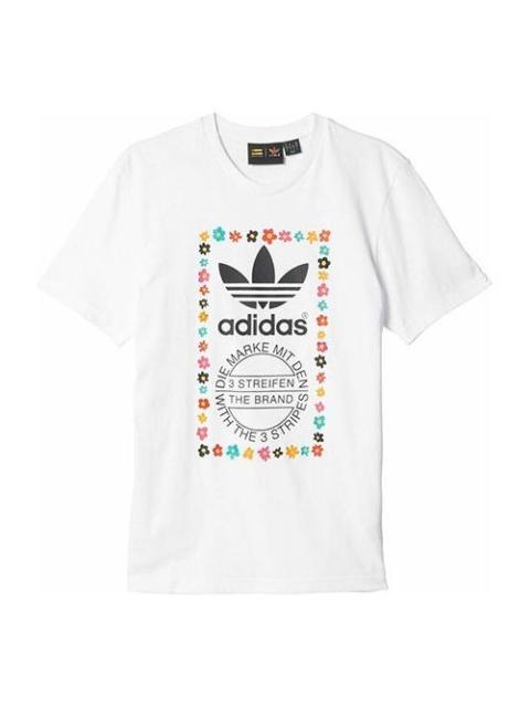 adidas adidas x Pharrell Logo T-Shirt 'White' AO3006