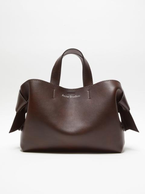 Acne Studios Musubi midi tote - Dark brown