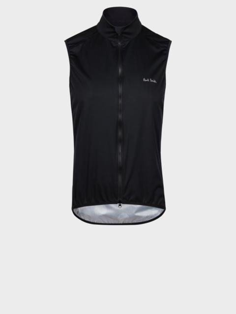 Paul Smith Cycling Gilet With Polka Dot Back Panel