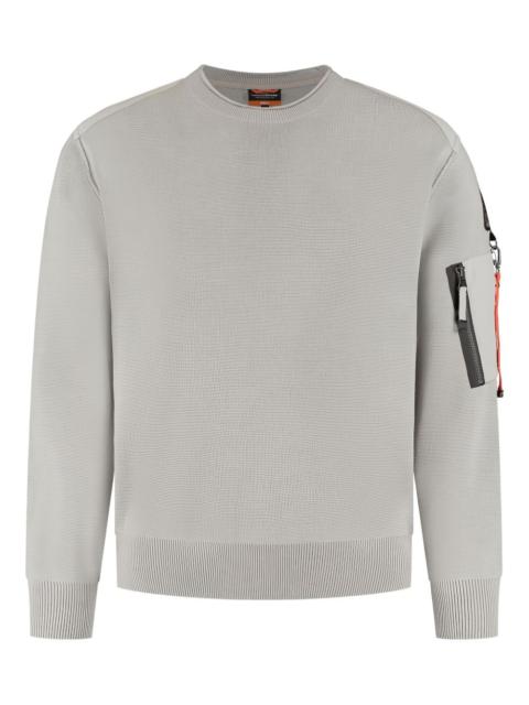 PARAJUMPERS pocket-detail crew-neck sweater