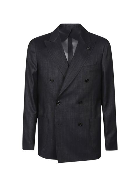 LARDINI double-breasted blazer