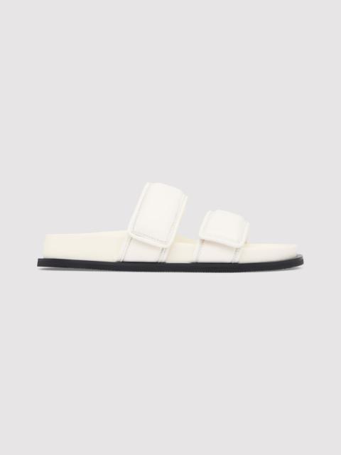 ST. AGNI Quilted Leather Slide - Tofu