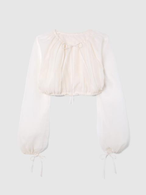 LIBEROWE ZINA FEATHER ORGANZA TOP