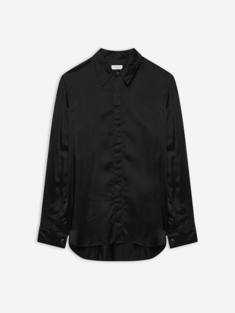 Dries Van Noten SATIN TUXEDO SHIRT