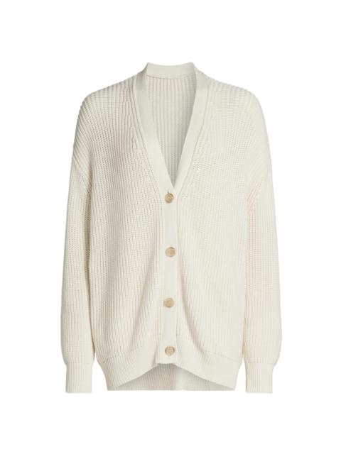 Jenni Kayne Women's Cotton Cocoon Cardigan - Ivory