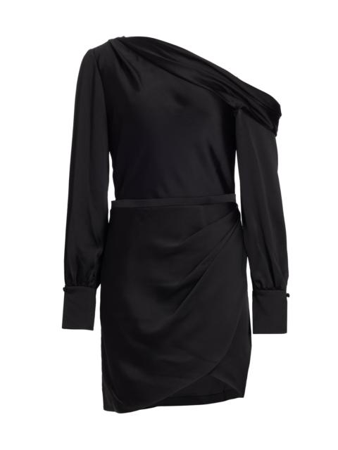 SIMKHAI Women's Cameron Asymmetrical Minidress - Black