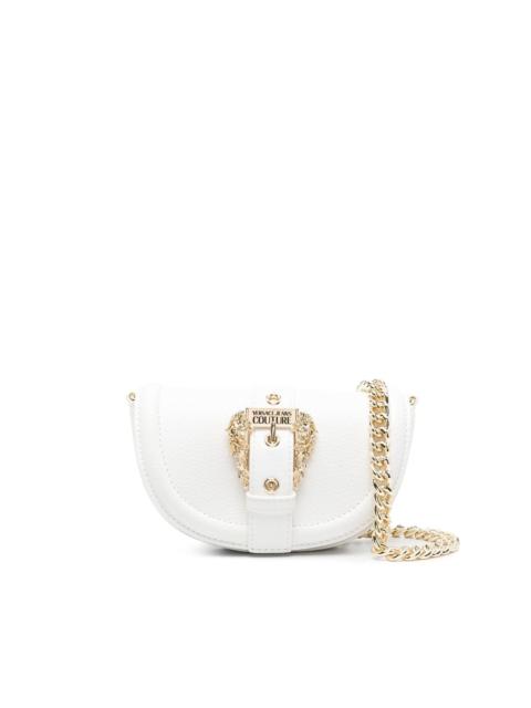 VERSACE JEANS COUTURE baroque buckle-detail shoulder bag