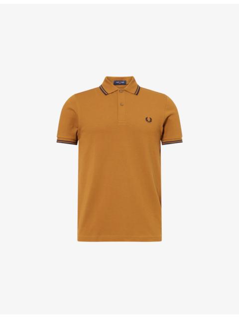 Fred Perry Twin-Tipped Collared Cotton Polo Shirt