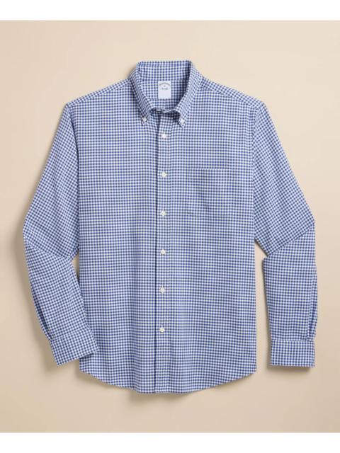 Brooks Brothers Performance Series Oxford Button Down Collar, Sport Shirt