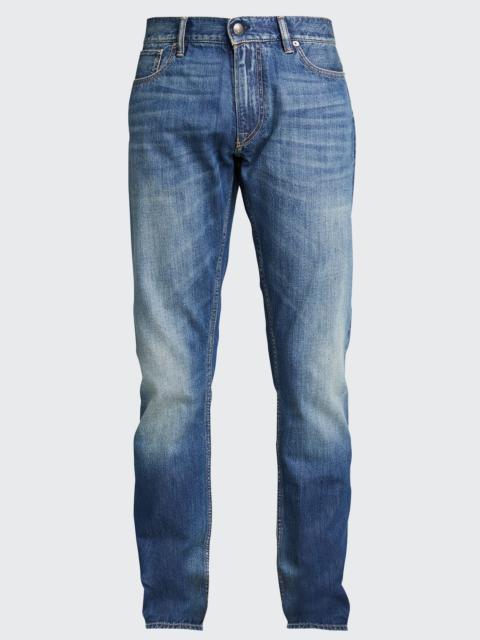 Men's Faded Slim-Straight Jeans