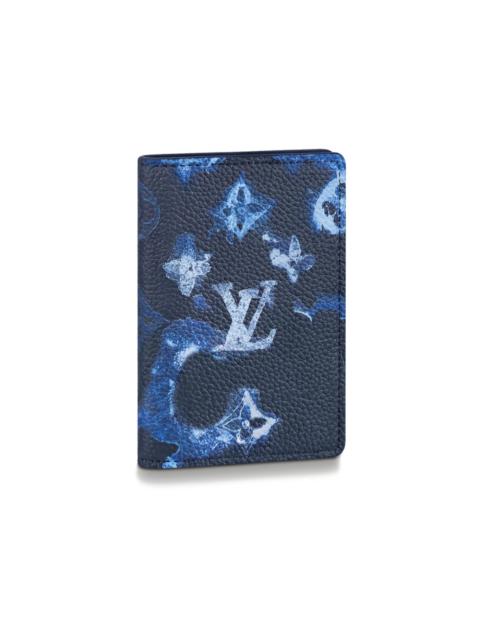 Louis Vuitton Louis Vuitton Pocket Organizer Ink Watercolor