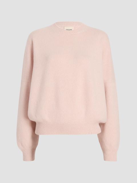 KHAITE Women's Margaux Cashmere Oversized Sweater - Dusty Rose
