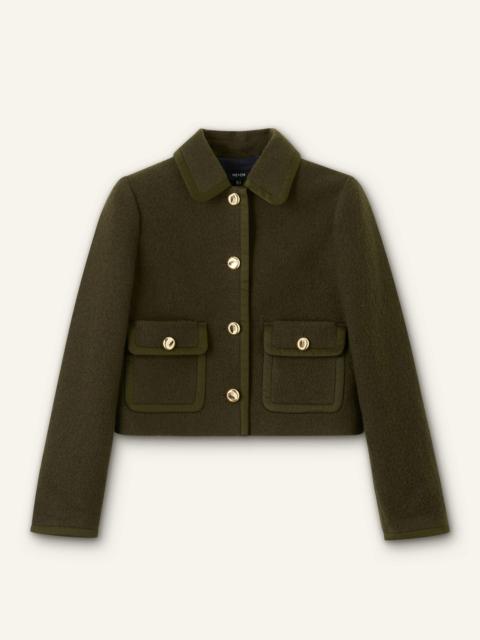 ME+EM Straight Crop Jacket