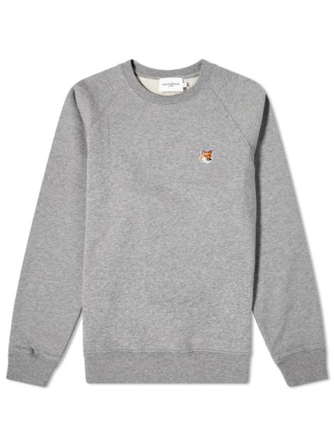 Maison Kitsuné Maison Kitsuné Fox Head Patch Adjusted Sweat