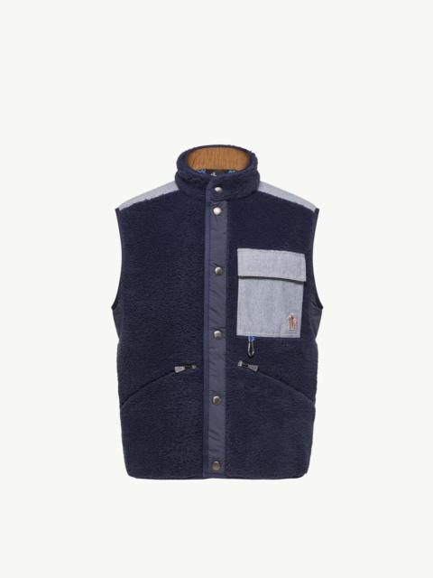 Moncler Grenoble Teddy & Chambray Vest