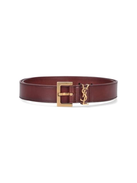SAINT LAURENT 'CASSANDRE' THIN BELT