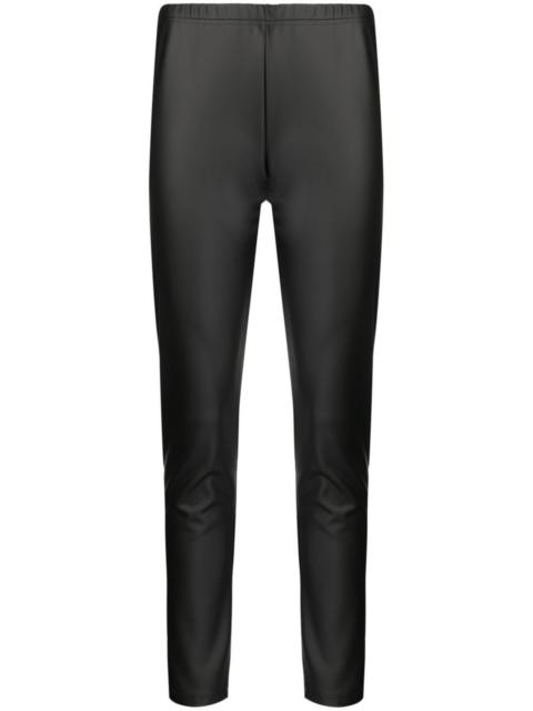Junya Watanabe coated high-waist leggings