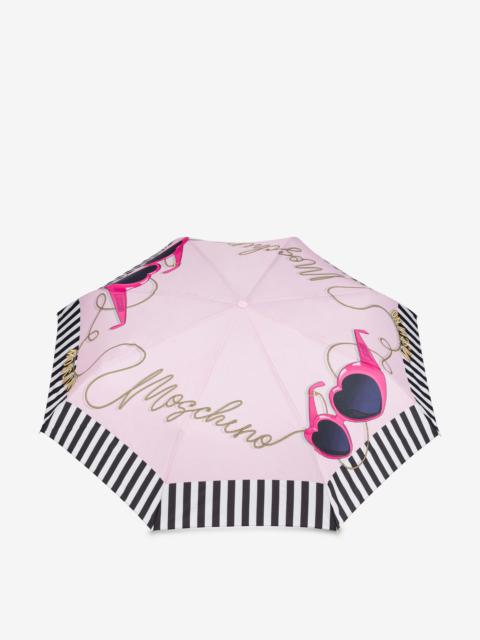 MOSCHINO SUNGLASSES OPEN & CLOSE UMBRELLA