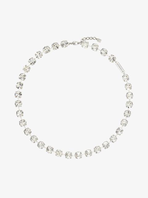 Givenchy 4G CRYSTAL SHORT NECKLACE IN METAL WITH CRYSTALS