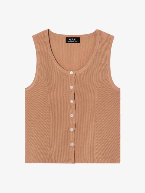 A.P.C. AMBRE TANK TOP