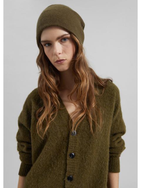 The Frankie Shop Inko Cashmere Beanie - Olive
