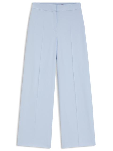 HUGO WIDE-LEG TROUSERS IN STRETCH FABRIC